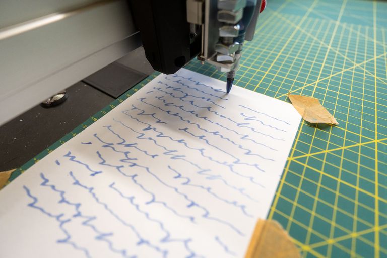 Artwork from project The Drawing Machine